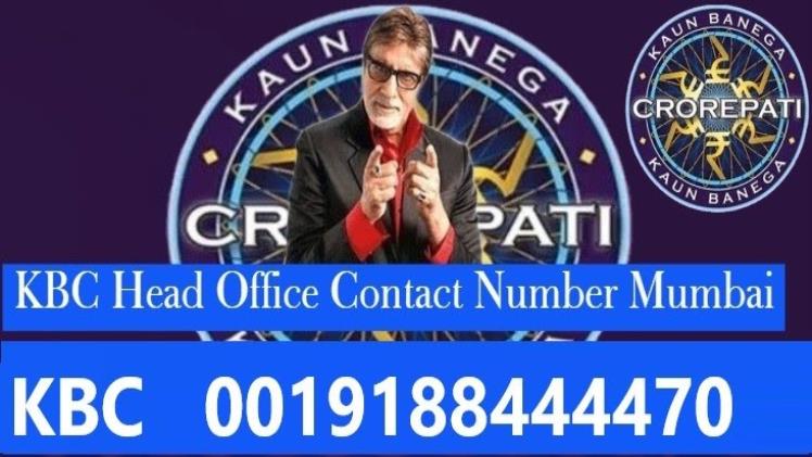 KBC Lottery Winner 25 Lakh – +19188444470 Check KBC head office Number