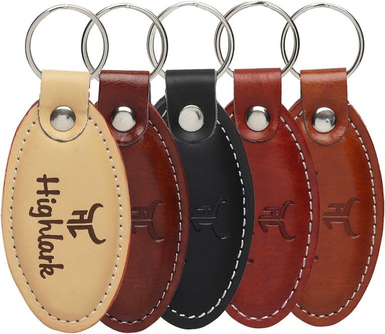 Custom Keychains Made with Leather: Elegance and Durability Combined
